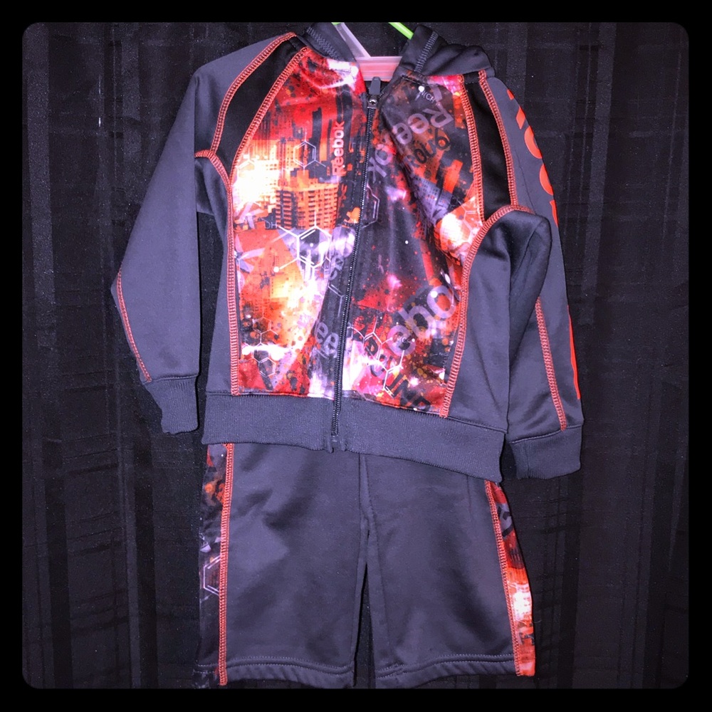 Reebok sweat suit boys 2t